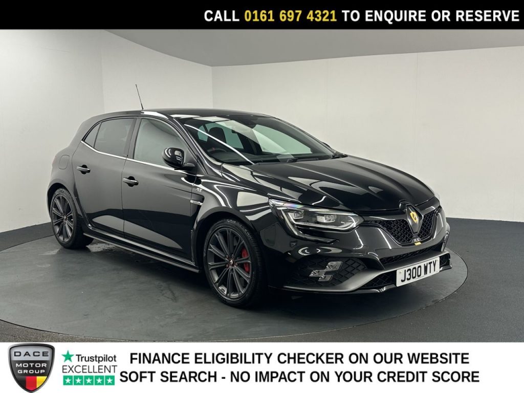 Used 2019 BLACK RENAULT MEGANE Hatchback 1.8T GPF R.S.280 Hatchback 5dr Petrol Manual Euro 6 (s/s) (280 ps) (reg. 2019-06-28) for sale in Manchester
