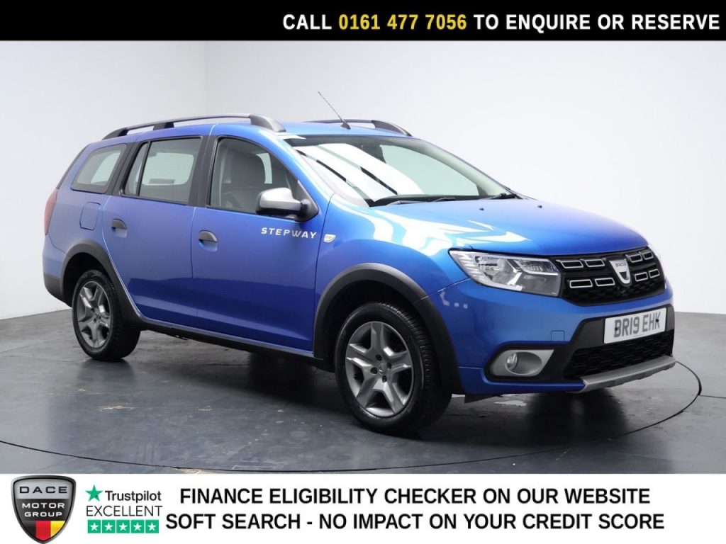 Used 2019 BLUE DACIA Logan MCV Stepway Estate 0.9 TCe Comfort Estate 5dr Petrol Manual Euro 6 (s/s) (90 ps) (reg. 2019-06-27) for sale in Stockport
