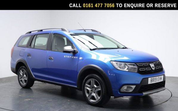 Used 2019 BLUE DACIA Logan MCV Stepway Estate 0.9 TCe Comfort Estate 5dr Petrol Manual Euro 6 (s/s) (90 ps) (reg. 2019-06-27) for sale in Stockport