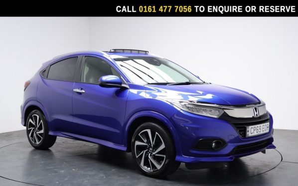 Used 2019 BLUE HONDA HR-V SUV 1.5 i-VTEC EX SUV 5dr Petrol Manual Euro 6 (s/s) (130 ps) (reg. 2019-12-23) for sale in Stockport