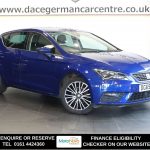 Used 2019 BLUE SEAT LEON Hatchback 1.5 TSI EVO XCELLENCE Lux Hatchback 5dr Petrol Manual Euro 6 (s/s) (150 ps) (reg. 2019-09-02) for sale in Altrincham