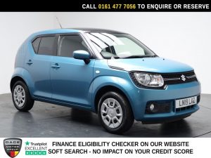 Used 2019 BLUE SUZUKI IGNIS Hatchback 1.2 Dualjet SZ3 Hatchback 5dr Petrol Manual Euro 6 (90 ps) (reg. 2019-03-14) for sale in Stockport