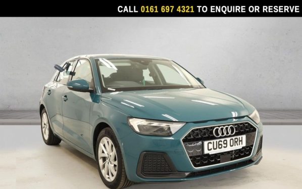 Used 2019 GREEN AUDI A1 Hatchback 1.0 TFSI 25 Sport Sportback 5dr Petrol Manual Euro 6 (s/s) (95 ps) (reg. 2019-12-27) for sale in Manchester