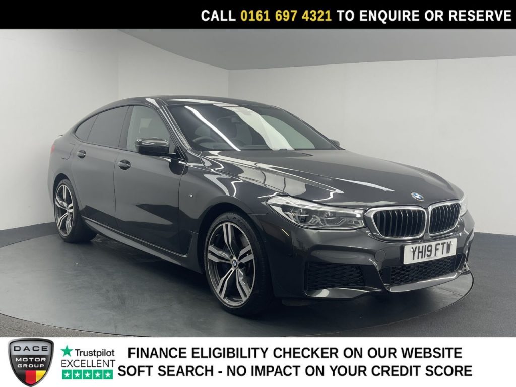 Used 2019 GREY BMW 6 SERIES GRAN TURISMO Hatchback 2.0 630i GPF M Sport GT 5dr Petrol Auto Euro 6 (s/s) (258 ps) (reg. 2019-08-07) for sale in Manchester