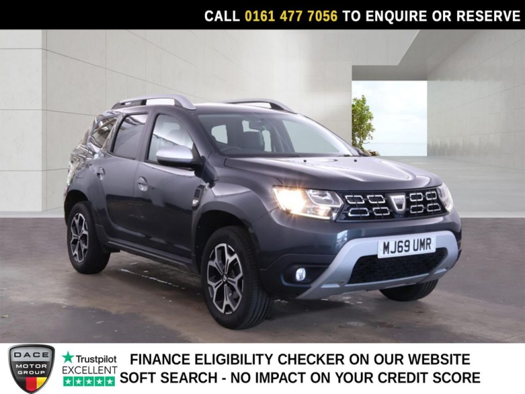 Used 2019 GREY DACIA DUSTER SUV 1.3 TCe Prestige SUV 5dr Petrol Manual Euro 6 (s/s) (130 ps) (reg. 2019-10-16) for sale in Stockport