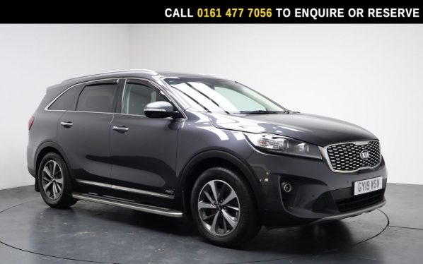Used 2019 GREY KIA SORENTO SUV 2.2 CRDi KX-2 SUV 5dr Diesel Manual AWD Euro 6 (s/s) (197 bhp) (reg. 2019-03-15) for sale in Stockport