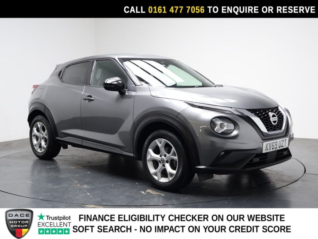 Used 2019 GREY NISSAN JUKE SUV 1.0 DIG-T N-Connecta SUV 5dr Petrol DCT Auto Euro 6 (s/s) (117 ps) (reg. 2019-11-28) for sale in Stockport