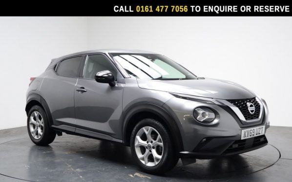 Used 2019 GREY NISSAN JUKE SUV 1.0 DIG-T N-Connecta SUV 5dr Petrol DCT Auto Euro 6 (s/s) (117 ps) (reg. 2019-11-28) for sale in Stockport