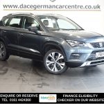 Used 2019 GREY SEAT ATECA SUV 1.5 TSI EVO SE Technology SUV 5dr Petrol Manual Euro 6 (s/s) (150 ps) (reg. 2019-02-14) for sale in Altrincham