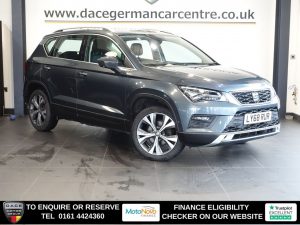 Used 2019 GREY SEAT ATECA SUV 1.5 TSI EVO SE Technology SUV 5dr Petrol Manual Euro 6 (s/s) (150 ps) (reg. 2019-02-14) for sale in Altrincham