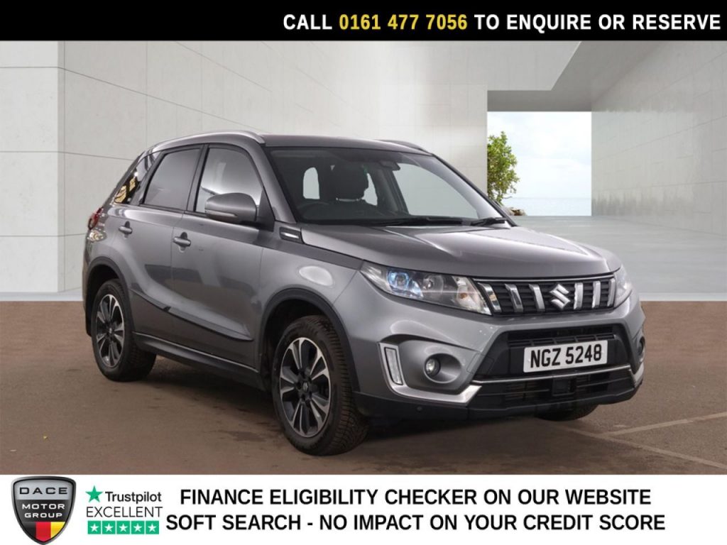 Used 2019 GREY SUZUKI VITARA SUV 1.4 Boosterjet SZ5 SUV 5dr Petrol Manual ALLGRIP Euro 6 (s/s) (140 ps) (reg. 2019-06-28) for sale in Stockport