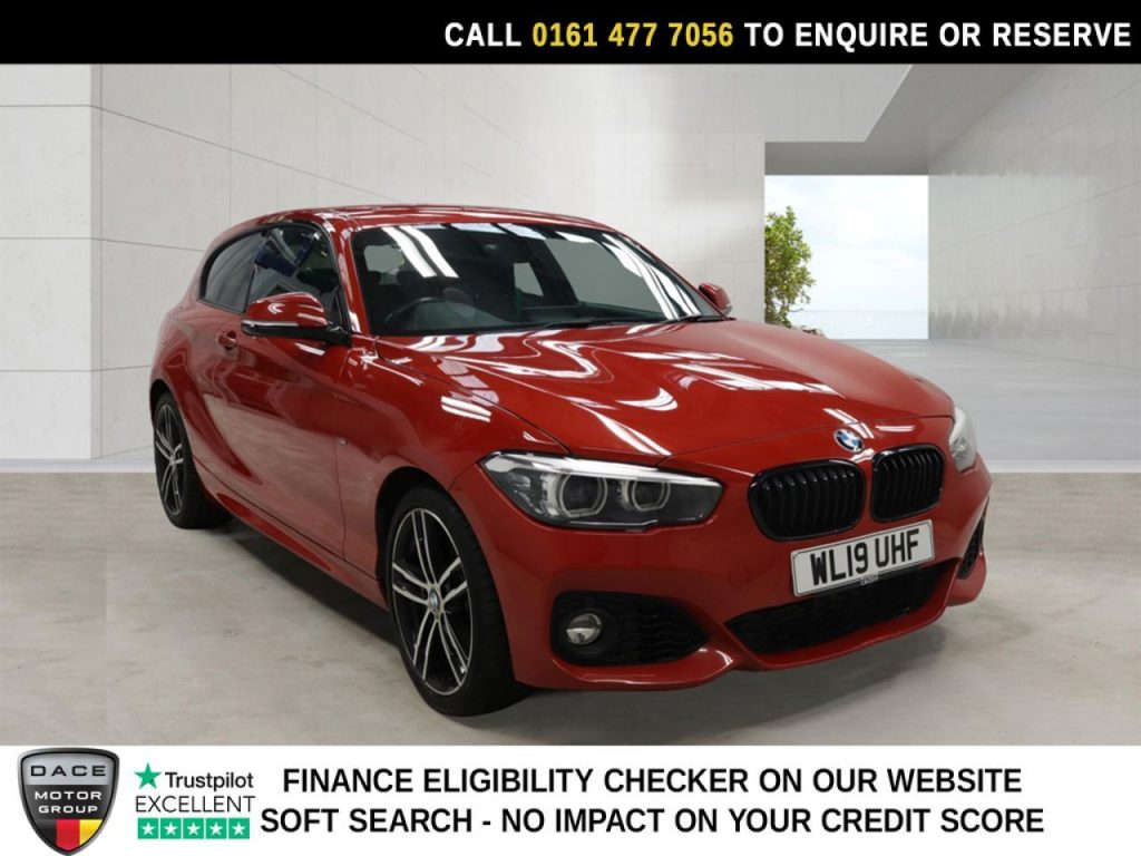 Used 2019 RED BMW 1 SERIES Hatchback 1.5 118i GPF M Sport Shadow Edition Hatchback 3dr Petrol Manual Euro 6 (s/s) (136 ps) (reg. 2019-06-24) for sale in Stockport