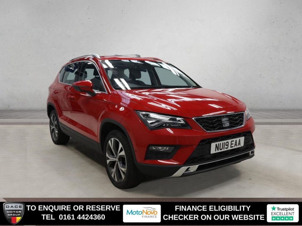 Used 2019 RED SEAT ATECA SUV 1.5 TSI EVO SE Technology SUV 5dr Petrol Manual Euro 6 (s/s) (150 ps) (reg. 2019-03-01) for sale in Altrincham