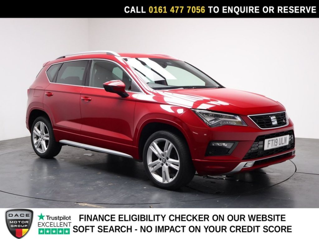 Used 2019 RED SEAT ATECA SUV 2.0 TDI FR SUV 5dr Diesel DSG Euro 6 (s/s) (150 ps) (reg. 2019-06-25) for sale in Stockport