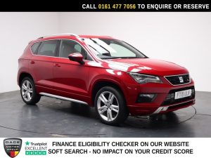 Used 2019 RED SEAT ATECA SUV 2.0 TDI FR SUV 5dr Diesel DSG Euro 6 (s/s) (150 ps) (reg. 2019-06-25) for sale in Stockport