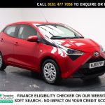 Used 2019 RED TOYOTA AYGO Hatchback 1.0 VVT-i x-play Hatchback 5dr Petrol Manual Euro 6 (71 ps) (reg. 2019-10-31) for sale in Stockport