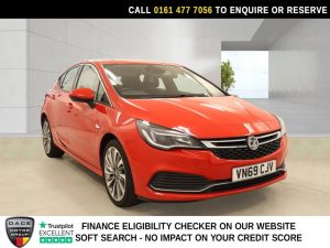 Used 2019 RED VAUXHALL ASTRA Hatchback 1.4i Turbo SRi VX Line Nav Hatchback 5dr Petrol Manual Euro 6 (s/s) (150 ps) (reg. 2019-10-25) for sale in Stockport