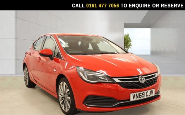 Used 2019 RED VAUXHALL ASTRA Hatchback 1.4i Turbo SRi VX Line Nav Hatchback 5dr Petrol Manual Euro 6 (s/s) (150 ps) (reg. 2019-10-25) for sale in Stockport