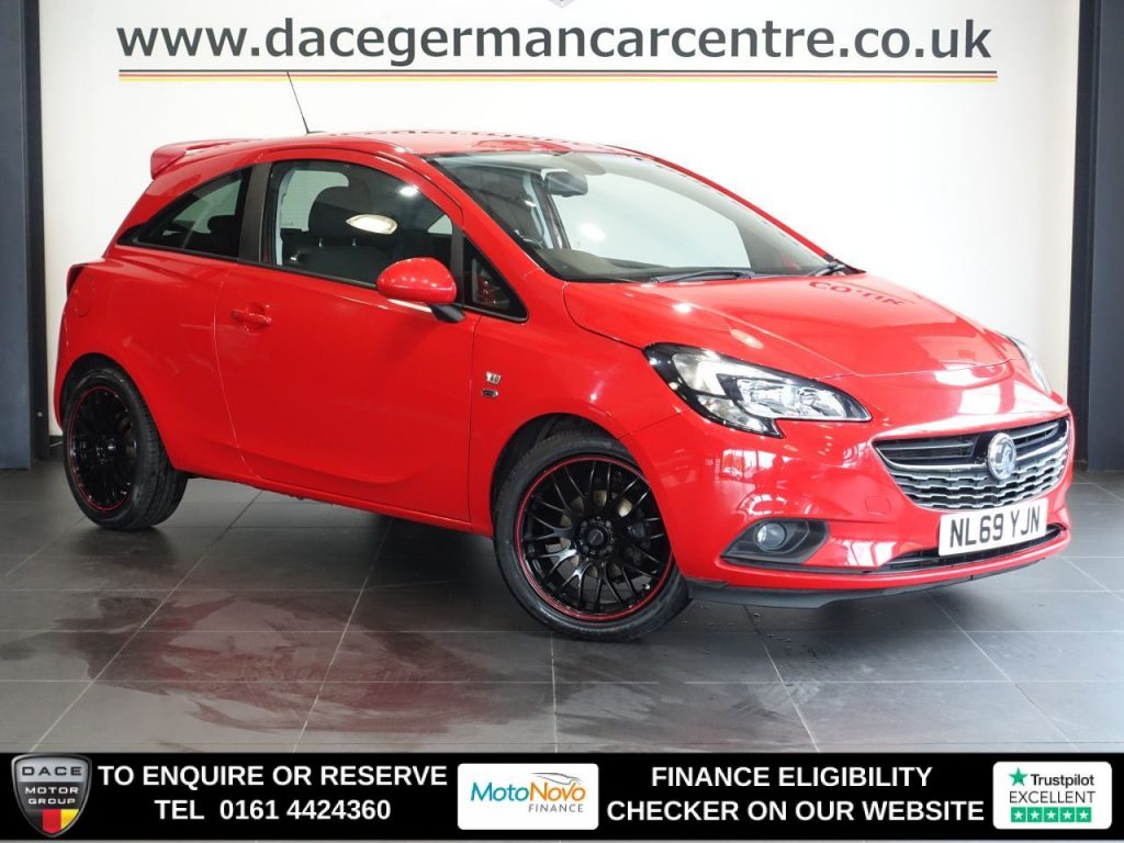 Used 2019 RED VAUXHALL CORSA Hatchback 1.4i ecoTEC Griffin Hatchback 3dr Petrol Manual Euro 6 (75 ps) (reg. 2019-09-27) for sale in Altrincham