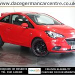 Used 2019 RED VAUXHALL CORSA Hatchback 1.4i ecoTEC Griffin Hatchback 3dr Petrol Manual Euro 6 (75 ps) (reg. 2019-09-27) for sale in Altrincham