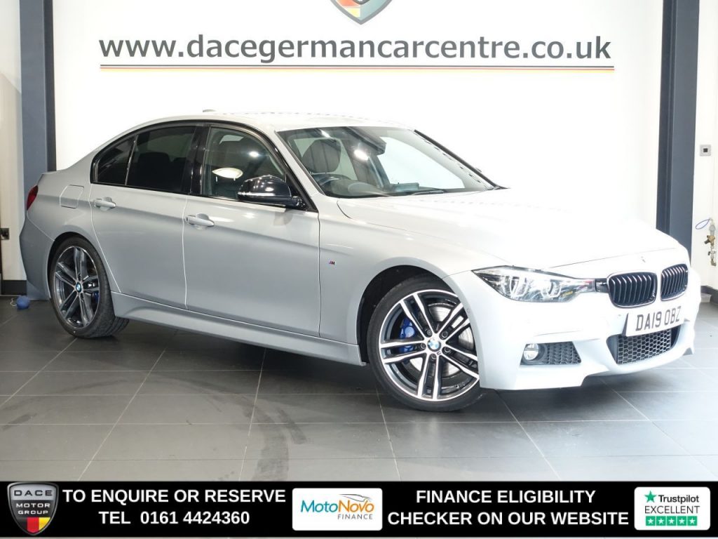 Used 2019 SILVER BMW 3 SERIES Saloon 2.0 320i M Sport Shadow Edition Saloon 4dr Petrol Auto Euro 6 (s/s) (184 ps) (reg. 2019-03-26) for sale in Altrincham
