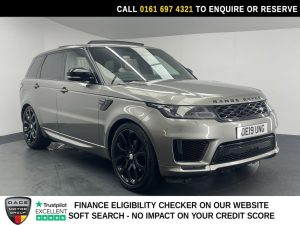 Used 2019 SILVER LAND ROVER RANGE ROVER SPORT SUV 3.0 SD V6 Autobiography Dynamic SUV 5dr Diesel Auto 4WD Euro 6 (s/s) (306 ps) (reg. 2019-04-15) for sale in Manchester