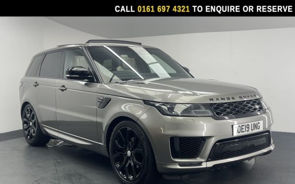 Used 2019 SILVER LAND ROVER RANGE ROVER SPORT SUV 3.0 SD V6 Autobiography Dynamic SUV 5dr Diesel Auto 4WD Euro 6 (s/s) (306 ps) (reg. 2019-04-15) for sale in Manchester