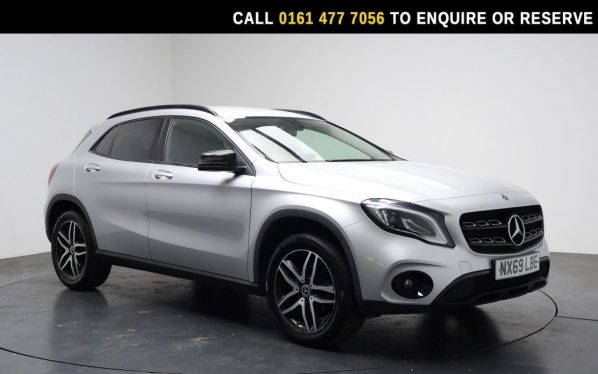 Used 2019 SILVER MERCEDES-BENZ GLA SUV 1.6 GLA180 GPF Urban Edition SUV 5dr Petrol 7G-DCT Euro 6 (s/s) (122 ps) (reg. 2019-09-11) for sale in Stockport