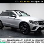 Used 2019 SILVER MERCEDES-BENZ GLC SUV 2.0 GLC250 AMG Night Edition SUV 5dr Petrol G-Tronic+ 4MATIC Euro 6 (s/s) (211 ps) (reg. 2019-03-14) for sale in Stockport