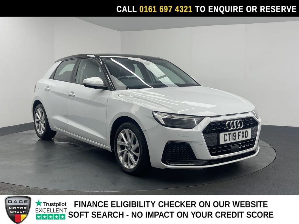 Used 2019 WHITE AUDI A1 Hatchback 1.5 TFSI 35 Sport Sportback 5dr Petrol Manual Euro 6 (s/s) (150 ps) (reg. 2019-04-26) for sale in Manchester