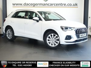 Used 2019 WHITE AUDI Q3 SUV 1.5 TFSI CoD 35 Sport SUV 5dr Petrol S Tronic Euro 6 (s/s) (150 ps) (reg. 2019-06-19) for sale in Altrincham