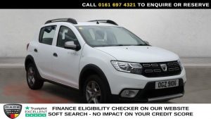 Used 2019 WHITE DACIA SANDERO STEPWAY Hatchback 0.9 TCe Comfort Hatchback 5dr Petrol Manual Euro 6 (s/s) (90 ps) (reg. 2019-09-30) for sale in Manchester