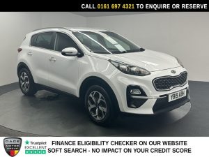 Used 2019 WHITE KIA SPORTAGE SUV 1.6 CRDi 2 SUV 5dr Diesel Manual Euro 6 (s/s) (134 bhp) (reg. 2019-08-21) for sale in Manchester