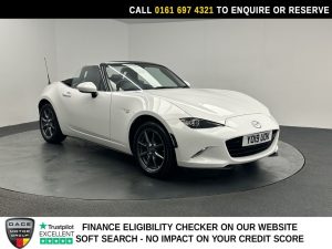 Used 2019 WHITE MAZDA MX-5 Convertible 1.5 SKYACTIV-G SE+ Convertible 2dr Petrol Manual Euro 6 (132 ps) (reg. 2019-06-14) for sale in Manchester
