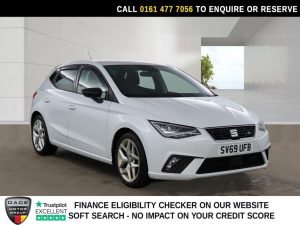 Used 2019 WHITE SEAT IBIZA Hatchback 1.0 TSI FR Hatchback 5dr Petrol Manual Euro 6 (s/s) GPF (95 ps) (reg. 2019-09-30) for sale in Stockport
