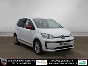 Used 2019 WHITE VOLKSWAGEN UP! Hatchback 1.0 up! beats Hatchback 5dr Petrol Manual Euro 6 (s/s) (60 ps) (reg. 2019-05-31) for sale in Altrincham