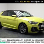 Used 2019 YELLOW AUDI A1 Hatchback 1.0 TFSI 30 S line Sportback 5dr Petrol S Tronic Euro 6 (s/s) (116 ps) (reg. 2019-01-11) for sale in Stockport