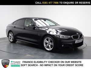 Used 2020 BLACK BMW 4 SERIES GRAN COUPE Hatchback 2.0 420i GPF M Sport Hatchback 5dr Petrol Auto Euro 6 (s/s) (184 ps) (reg. 2020-03-31) for sale in Stockport