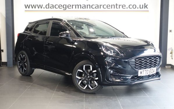 Used 2020 BLACK FORD PUMA SUV 1.0T EcoBoost MHEV ST-Line X SUV 5dr Petrol Manual Euro 6 (s/s) (125 ps) (reg. 2020-10-29) for sale in Altrincham
