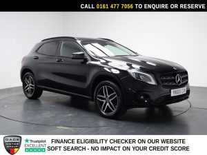 Used 2020 BLACK MERCEDES-BENZ GLA SUV 1.6 GLA180 GPF Urban Edition SUV 5dr Petrol 7G-DCT Euro 6 (s/s) (122 ps) (reg. 2020-01-31) for sale in Stockport