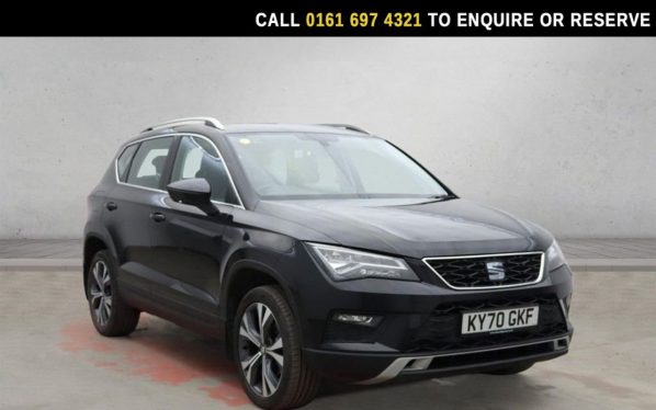 Used 2020 BLACK SEAT ATECA SUV 1.6 TDI SE Technology SUV 5dr Diesel DSG Euro 6 (s/s) (115 ps) (reg. 2020-09-09) for sale in Manchester