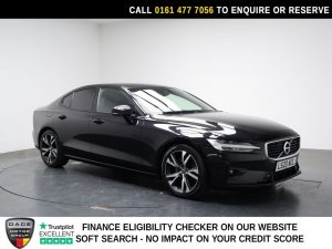 Used 2020 BLACK VOLVO S60 Saloon 2.0 T5 R-Design Plus Saloon 4dr Petrol Auto Euro 6 (s/s) (250 ps) (reg. 2020-06-15) for sale in Stockport