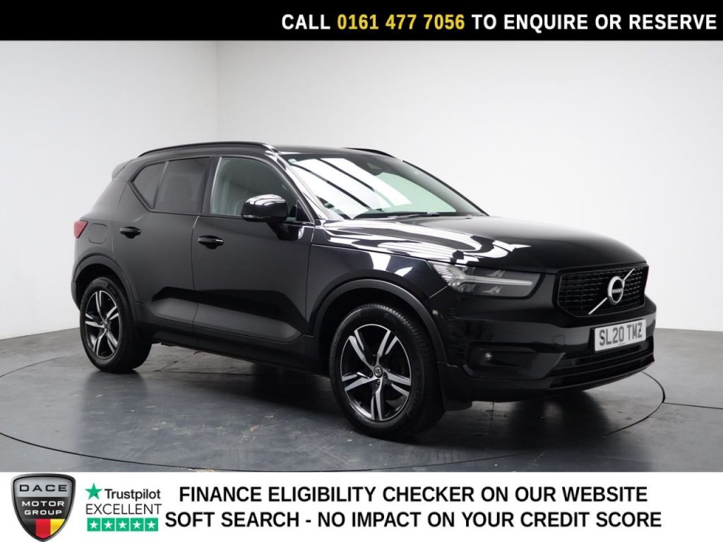 Used 2020 BLACK VOLVO XC40 SUV 1.5 T3 R-Design SUV 5dr Petrol Manual Euro 6 (s/s) (163 ps) (reg. 2020-07-02) for sale in Stockport