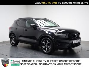 Used 2020 BLACK VOLVO XC40 SUV 1.5 T3 R-Design SUV 5dr Petrol Manual Euro 6 (s/s) (163 ps) (reg. 2020-07-02) for sale in Stockport