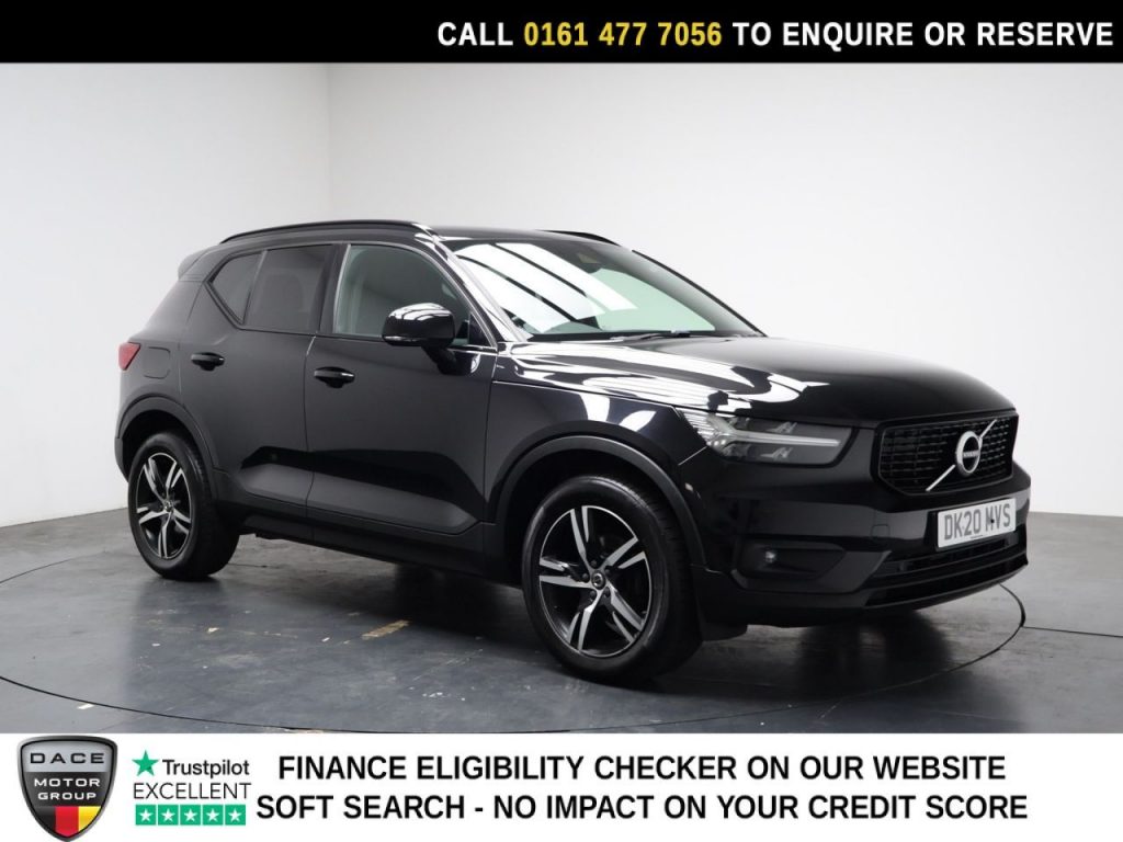 Used 2020 BLACK VOLVO XC40 SUV 1.5 T3 R-Design SUV 5dr Petrol Manual Euro 6 (s/s) (163 ps) (reg. 2020-03-20) for sale in Stockport