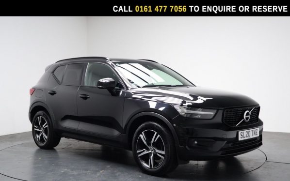 Used 2020 BLACK VOLVO XC40 SUV 1.5 T3 R-Design SUV 5dr Petrol Manual Euro 6 (s/s) (163 ps) (reg. 2020-07-02) for sale in Stockport