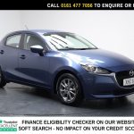 Used 2020 BLUE MAZDA MAZDA2 Hatchback 1.5 SKYACTIV-G MHEV SE-L Hatchback 5dr Petrol Manual Euro 6 (s/s) (75 ps) (reg. 2020-10-29) for sale in Stockport