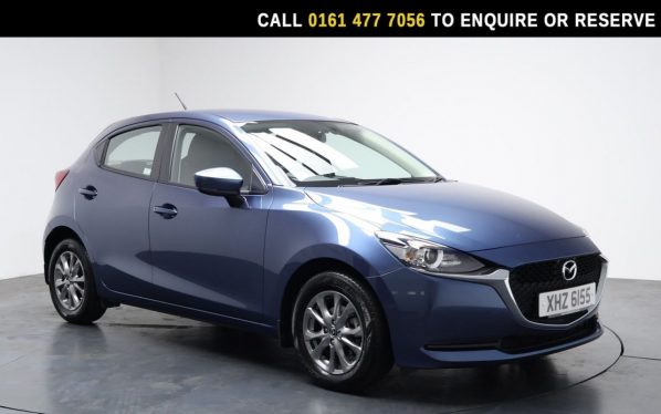 Used 2020 BLUE MAZDA MAZDA2 Hatchback 1.5 SKYACTIV-G MHEV SE-L Hatchback 5dr Petrol Manual Euro 6 (s/s) (75 ps) (reg. 2020-10-29) for sale in Stockport