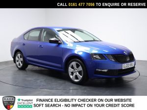 Used 2020 BLUE SKODA OCTAVIA Hatchback 1.5 TSI ACT SE Drive Hatchback 5dr Petrol Manual Euro 6 (s/s) (150 ps) (reg. 2020-03-25) for sale in Stockport