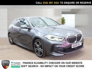 Used 2020 GREY BMW 1 SERIES Hatchback 2.0 118d M Sport Hatchback 5dr Diesel Auto Euro 6 (s/s) (150 ps) (reg. 2020-03-01) for sale in Manchester